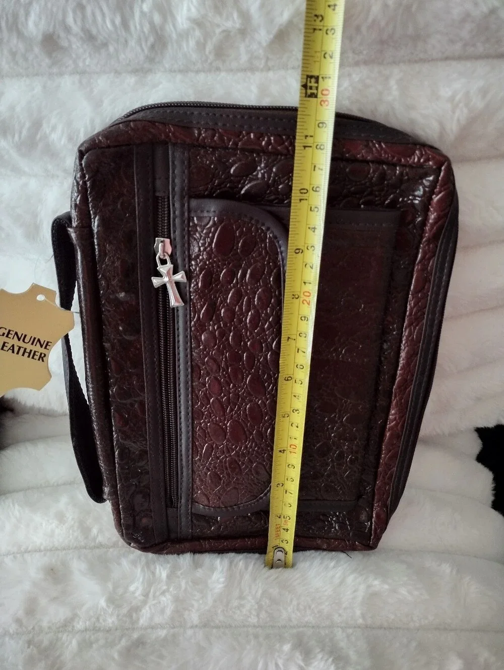 Brand New Genuine Leather Bible Carrying Case